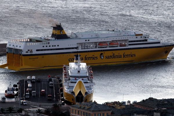 Le Mega Express Five de la Corsica Ferries