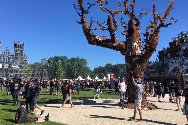 Le Festival Hellfest ouvre ses portes, le vendredi 22 juin 2018