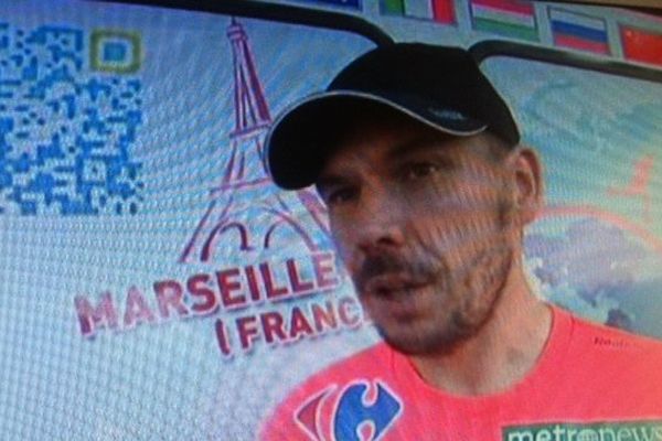 Le marathonien Christophe Vissant 