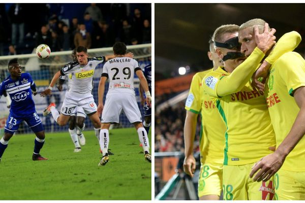 Les deux clubs ligériens de l'élite ont chacun remporté leur match comptant pour la 9e journée de Ligue 1. Angers face à Bastia (1-2) et Nantes face à Lorient (1-2).