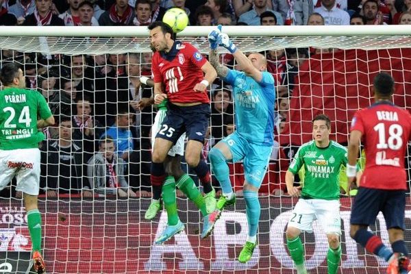 LOSC-Saint-Etienne, en mai 2013. 