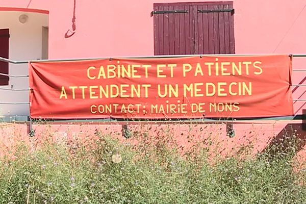 Au mois de mars, l'unique médecin de Mons dans le Gard est parti, laissant ses patients démunis.