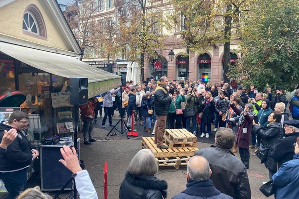 Mobilisation pour conserver le kiosque de la cathédrale