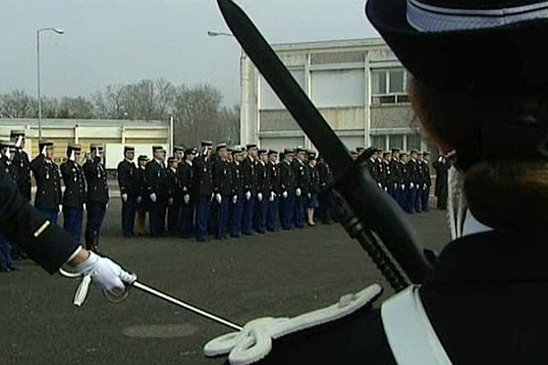 Cérémonie à la gendarmerie de Dijon