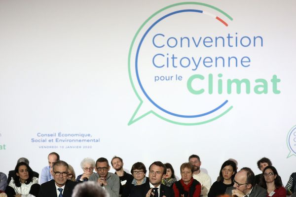 Le 10 janvier dernier, le président Emmanuel Macron a reçu les 150 membres de la Convention Citoyenne pour le Climat