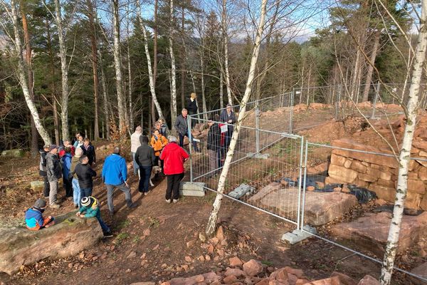 Les vestiges du Purpurkopf