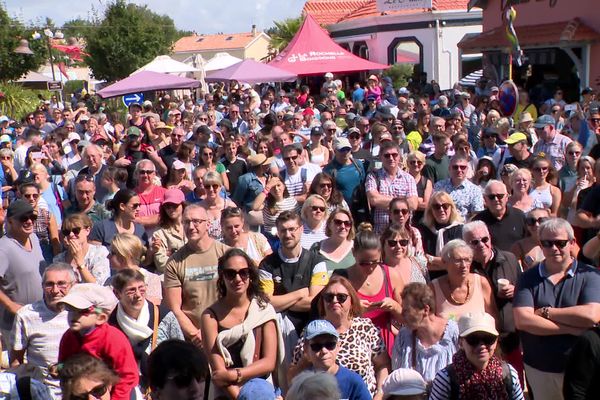 Beaucoup de monde à la fête des Boucholeurs