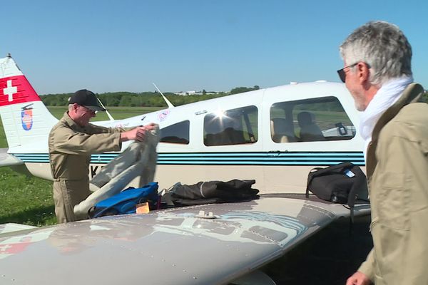 Daniel Perroud et son co-pilote Bernard s'envolent à Tarfaya pour la 2e année consécutive.