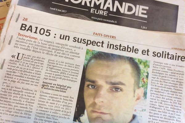 Une photo publiée par nos confrères du quotidien Paris Normandie