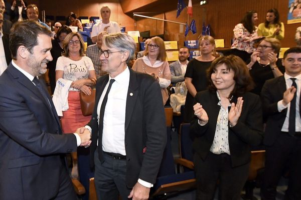 Le ministre de l'intérieur Christophe Castaner est venu discrètement à Toulouse pour une réunion publique