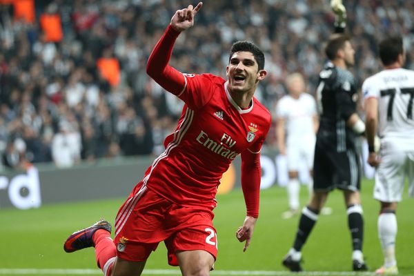 Le joueur portugais Gonçalo Guedes, du Benfica Lisbonne, en novembre 2016.