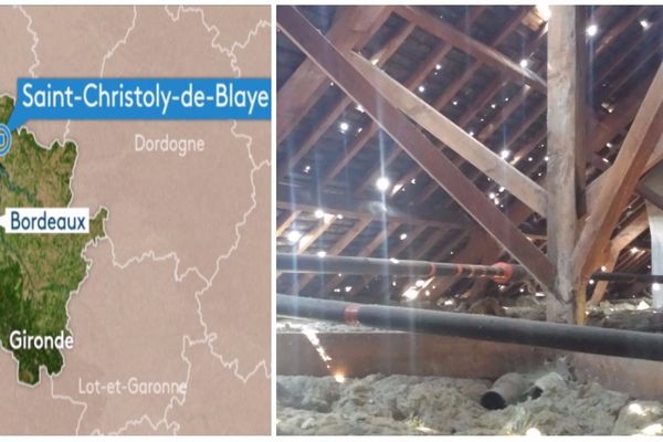 Orages en Gironde : l'école primaire de Saint-Christoly de Blaye reste fermée