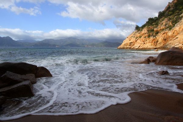 Une plage corse