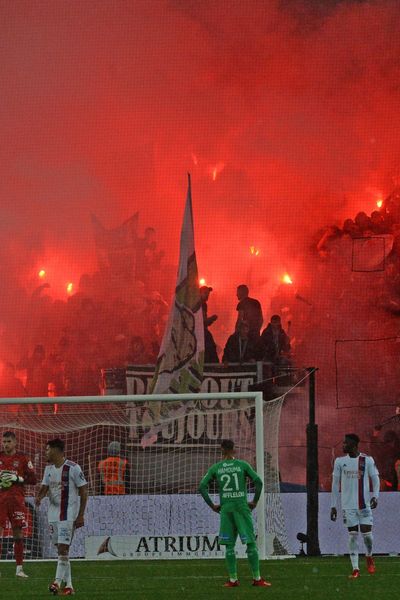 Les deux clubs se rencontreront pour la 125e fois au Groupama stadium à Lyon. (Ici le 03/10/2021 à Saint-Etienne)