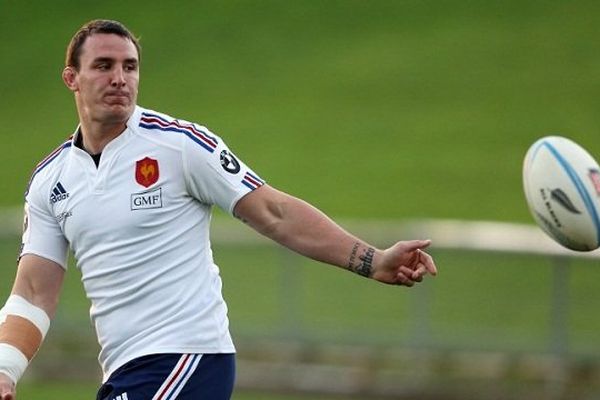 Le XV de France Louis Picamoles en juin dernier .