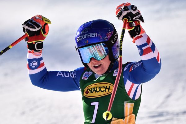 Tessa Worley 5eme à Courchevel