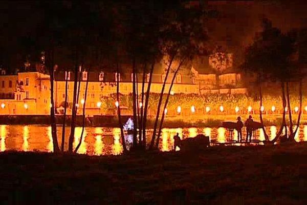 Les Nuits Romanes, comme ici à Saint-Savin en 2014.