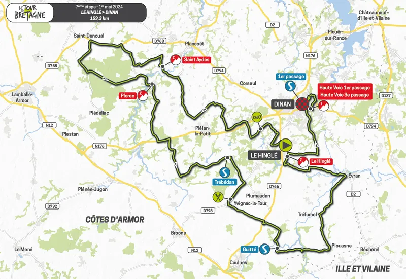 CYCLISME. Tour de Bretagne 2024, c'est parti ! Parcours, cartes des