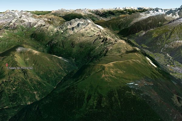 Les Chalets de Pormenaz sur la commune de Servoz en Haute-Savoie.