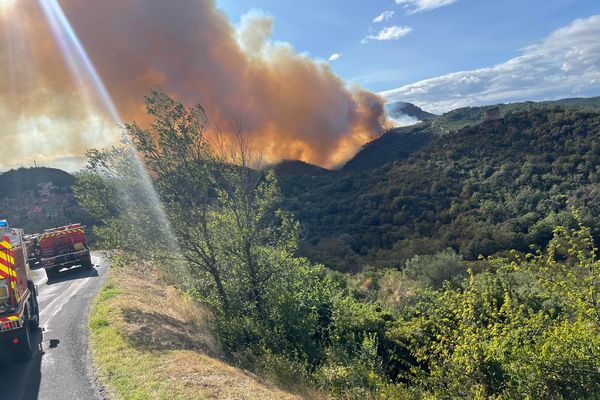 L'incendie s'est déclaré vers 14h30 ce jeudi 12 septembre