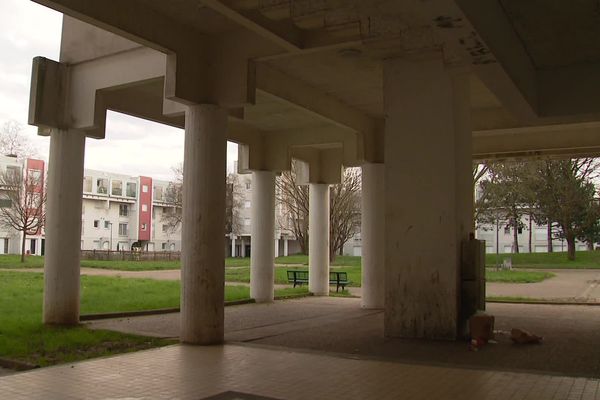 Quartier Beaulieu à Poitiers. 