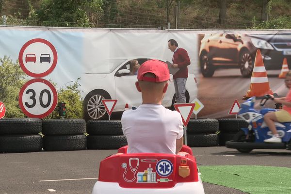 Le Motor Park, à Biltzheim (Haut-Rhin), a ouvert ses portes le 10 août 2023.