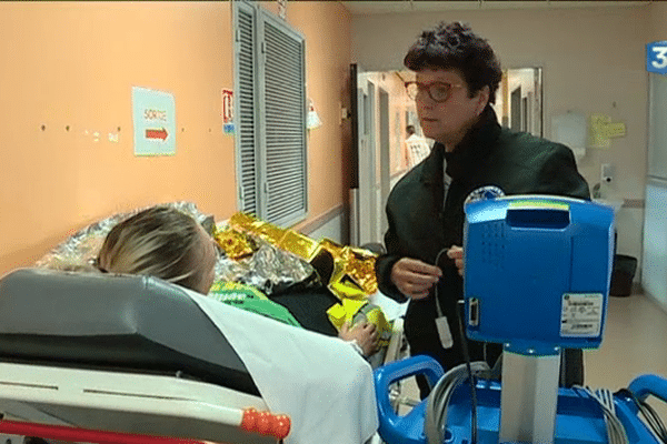 Corinne Biscaylet est ambulancière au SMUR de l'hôpital d'Arles