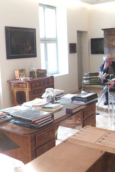 Jacques Glénat ouvre également les portes de son bureau au public.