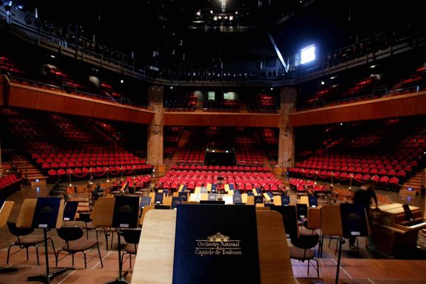 Salle de La Halle aux Grains à Toulouse où se produit notamment l'Orchestre National du Capitole