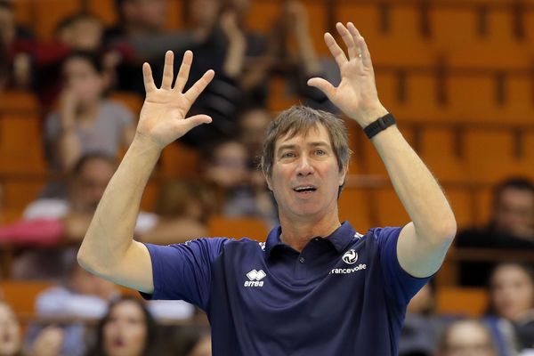 Le Cannois Laurent Tillie à domicile ce week-end pour les matchs de la Volleyball Nations League avec l'équipe de France.