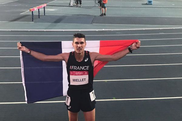 L'athlète dijonnais Alexis Miellet a décroché la médaille d'argent au 1 500 mètres lors de la finale de l'Universiade de Taipei, à Taïwan