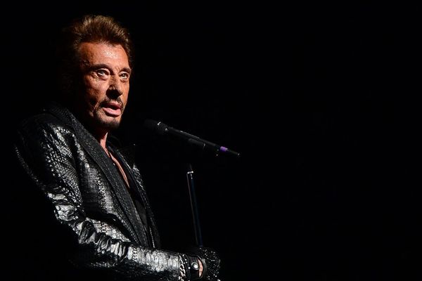 Johnny Hallyday à New York en octobre 2012.