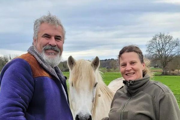 Christophe et Anne-Sophie accueillent tous les animaux en fin de parcours