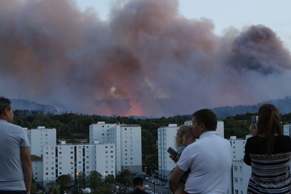 Le feu a pris le samedi 19 août