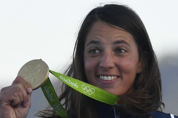 La Royannaise Charline Picon détient un palmarès impressionnant en planche à voile