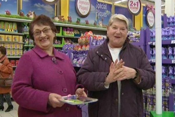 Michelle Doney et Françoise Barillot, deux retraitées qui travaillent