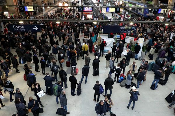 Gare du Nord à Paris. Image d'archives.