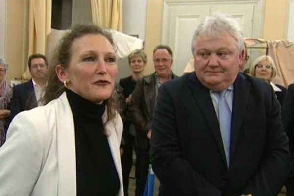 Sylvie Vermeillet DVD et Clément Pernot UMP, élus du canton de Champagnole dès le premier tour des départementales