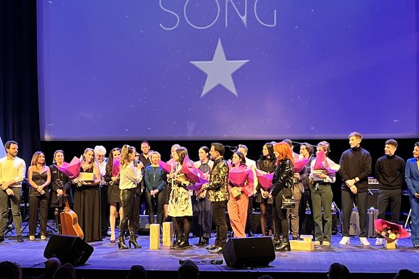 Remise des prix pour le Côte-d'Or Festival Song 2022