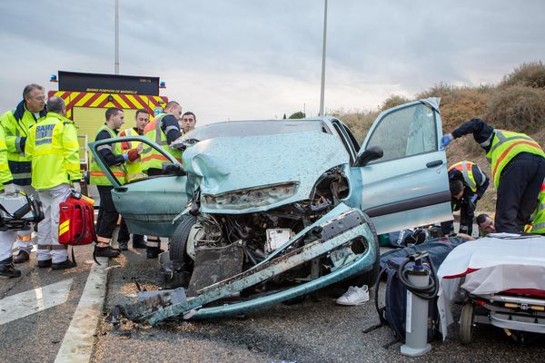 Accident de la circulation ce jeudi à l'Estaque (16e) Chemin du littoral