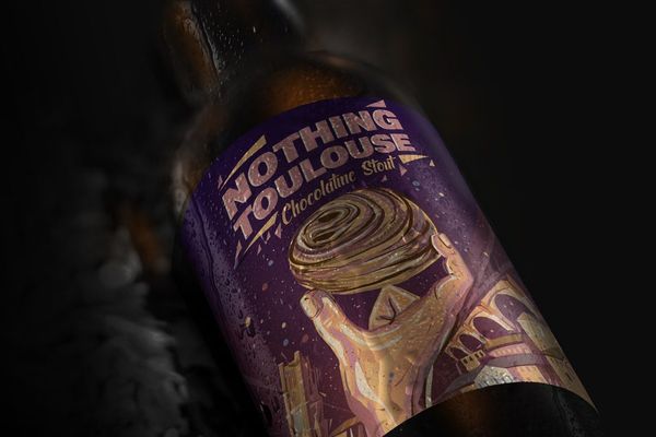 "Nothing Toulouse", une bière à la chocolatine commercialisée dès ce jeudi. 