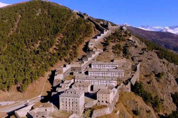 La forteresse de Fenestrelle dans le Piémont italien