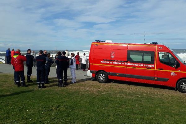 Les secours sont sur place à Anglet