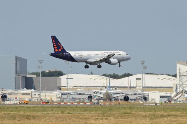 L'aéroport Toulouse-Blagnac en Haute-Garonne.