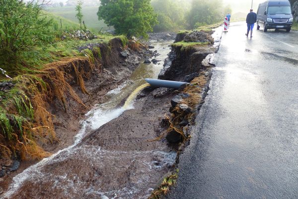 Les inondations de 2017 ont ravagé la commune de Costaros (Haute-Loire).