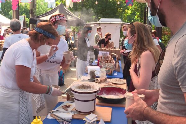 60 exposants ont ravi les papilles des visiteurs du Grand marché des Pays de la Loire