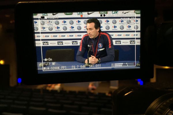 Unai Emery, l'entraîneur du Paris Saint-Germain.