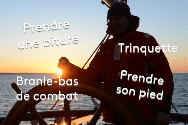 Nombre d'expressions populaires sont en fait tirées du vocabulaire des marins.