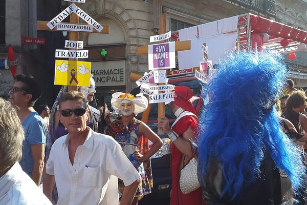 Ambiance torride dans les rues de Montpellier