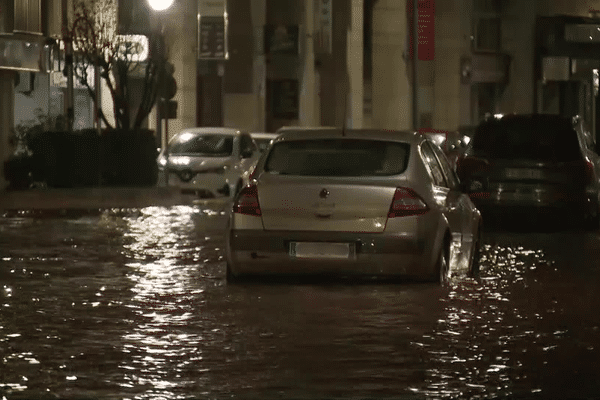 A Saint-Raphaël, l'eau est montée pendant la soirée du samedi 26 octobre 2024